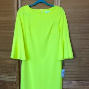 Beautiful knee length  Calvin Klein  dress.